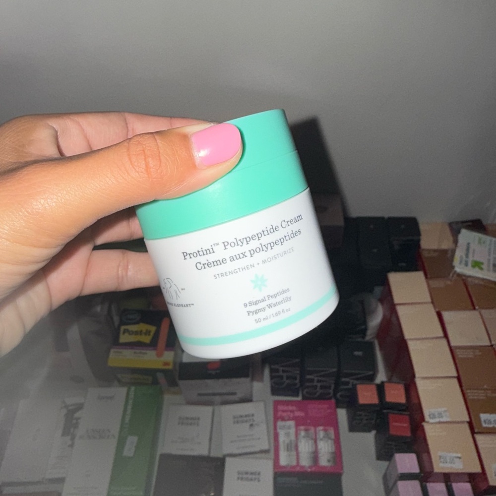 Drunk Elephant Protini Polypeptide Cream - Teal and White